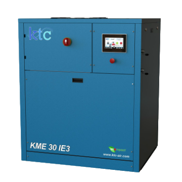Компрессоры винтовые KTC серии KME PLUS с ременным приводом